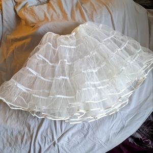 Tea length petticoat